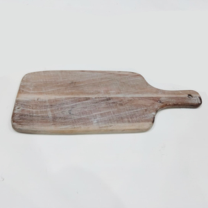 Accesorio de cocina de bloque de cortar de madera de Color blanco de Venta caliente para plato de charcutería de tabla de cortar de borde - Product Image 2