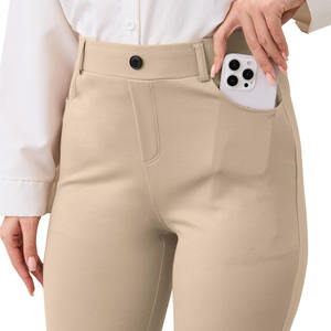 Pantalon de golf élégant en tissu respirant pour femmes, matière en coton, vêtements de sport confortables, pantalon de golf pour femmes - Product Image 3