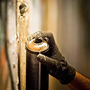 Pro murale vernice Graffiti bombolette Spray 400ml vernice acrilica grigio per Street Art 5 tappi verniciatura a spruzzo - Product Image 3