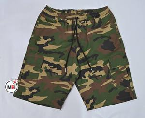 Pantalones cortos de playa XS personalizados OEM al por mayor para hombre, pantalones cortos informales con cremallera de camuflaje de verano de tendencia superior de nuevo diseño - Product Image 5