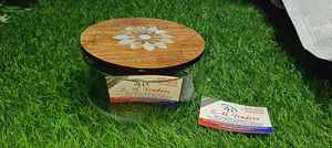 Modern Regal Acrylic Decorative <b>Box</b> with Hand Inlaid Mother of Pearl <b>Wooden</b> <b>Lid</b> for Eid Chocolates Wedding Favors Festive Events - Product Image 6