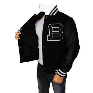 2026 Latest Fashion <b>men</b> college sport varsity <b>jacket</b> customized embroidered logo OEM Design Varsity Bike racing <b>jackets</b> - Product Image 4