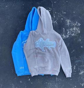 Sudadera con Capucha Unisex 100% Algodón Premium, Transpirable, de Secado Rápido, para Invierno, con Bordado de Chenilla Francesa, Logotipo Personalizado, Estilo Casual - Product Image 4