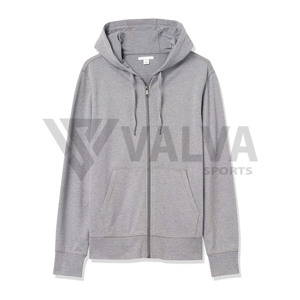 Jersey de algodón 100% de primera calidad Unisex, sudaderas con capucha de gran tamaño, tela térmica de peso pesado, bolsillo anticontracción, bordado con capucha - Product Image 4