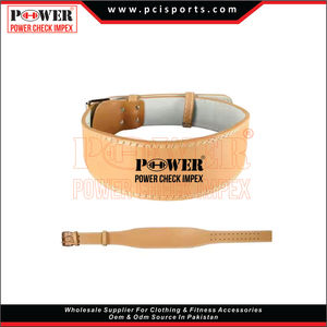 Venta al por mayor cinturón de palanca de levantamiento de pesas gimnasio personalizado cinturón de cuero Fitness Powerlifting - Product Image 2