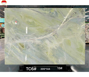 Brazil quartzite verias màu xanh lá cây đá hiện đại Tiffany màu xanh lá cây phiến đá cẩm thạch lá màu xanh lá cây đá cẩm thạch Bảng điều chỉnh sàn biên giới bảng Countertop bảng - Product Image 5