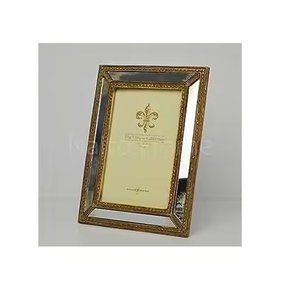 Hình Dạng Hình Bầu Dục Hình Ảnh Khung phát triển mạnh mẽ Kim Loại Brass Thiết Kế Dập Nổi Vàng Khung Ảnh Cho Trang Chủ Trang Trí Khung Ảnh - Product Image 4