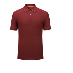 Camisa de Golf Personalizada para Hombre, de Alta Calidad, Informal de Negocios, Tejido Sólido, Transpirable, Opción de Talla Grande, Poliéster/Algodón - Product Image 3