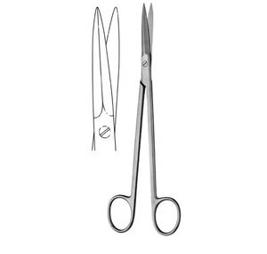 Tijeras Dentales Dean de Acero Inoxidable de Grado Or, 6.75 Pulgadas, Super Corte en Ángulo, Mejores Tijeras Dean, Instrumentos Quirúrgicos Dentales, Certificación CE - Product Image 1