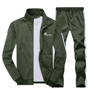 Chándal de hombre de algodón 100% transpirable de alta calidad hecho en Pakistán con logotipo personalizado conjuntos de invierno a precio barato al por mayor - Product Image 2