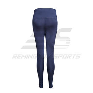 New Women's Sports Pants Polyester Plus Size Fitness with <b>Pocket</b> Yoga <b>Leggings</b> - Product Image 2