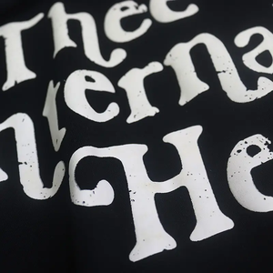 Ensemble de jogging unisexe en coton French Terry, sweat à capuche imprimé personnalisé, survêtement deux pièces uni, respirant et écologique - Product Image 3