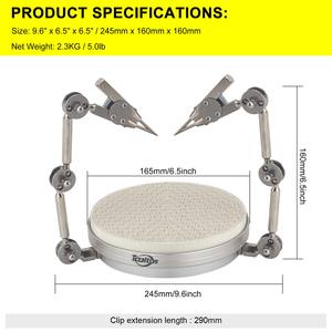 Boasta pequeño accesorio de soldadura de panal giratorio mesa giratoria permanente otra joyería soldador máquina herramienta accesorios Equipo conjunto - Product Image 2