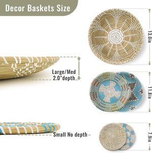 Best Selling High Quality Eco-friendly Seagrass <b>Wall</b> <b>Hanging</b> <b>Basket</b> for Home Decoration Made in Vietnam Wholesale - Product Image 3