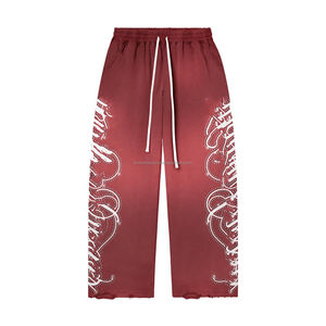 Pantalones Deportivos de Invierno para Mujer, Cintura Media, Ajustados, Rectos, de Felpa Gruesa de 360 g/m², Color Gris, con Logotipo Personalizado - Product Image 1