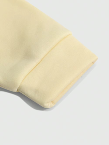 Sweat-shirt en molleton décontracté pour femmes, vente chaude, anti-rétrécissement, uni, pull à col rond, sweat-shirt pour l'automne - Product Image 5