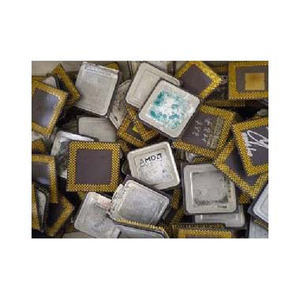 Chatarra cerámica de CPU premium, material de recuperación de chips cerámicos limpios, suministro a precio económico - Product Image 1
