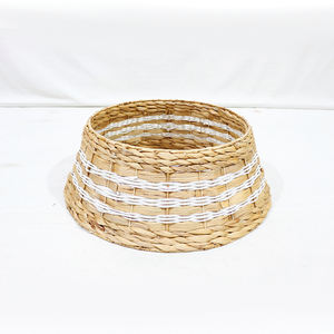 Artex Dong Thap Water Hyacinth <b>Christmas</b> <b>Tree</b> <b>Stand</b> Base Handmade Durable Holiday Decor - Product Image 1