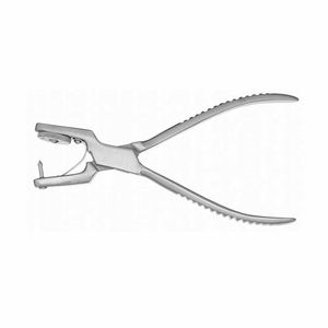 Gran oferta hecha de acero inoxidable con logotipo gratis y embalaje personalizado Dental Medical Ainsworth Rubber Dam Punch Pliers Forceps - Product Image 5