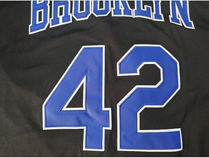 Logo personnalisé hommes jeunes Baseball boutonné Jersey 90s Hip Hop formation Baseball maillots chemises vêtements de sport en gros - Product Image 5