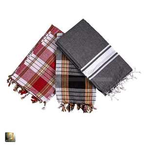 Toalla de playa de tejido plano de algodón turco Handloom, secado rápido, tacto suave, ecológica para piscina de jardín Hammam - Product Image 1