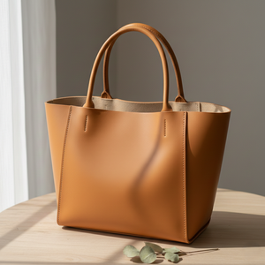 Sac à main en cuir véritable pour femmes en gros, sac à main tendance et durable de 14 pouces, fournisseur OEM FBA - Product Image 3