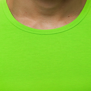 Débardeur côtelé blanc en coton pour homme, personnalisé avec logo, idéal pour la course et la gym - Product Image 4