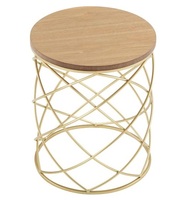 Tables élégantes à cadre en fil métallique pour la maison, le commerce ou le bureau personnalisation disponible pour les commandes en gros