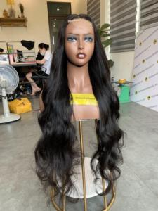 VietNam Naturel Vague Remy Cheveux Trame Tissage Raw Vietnamien Extension de Cheveux Humains avec Vague Profonde et Texture Vague d'Eau - Product Image 3