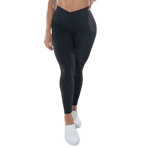 Leggings Deportivos de Cintura Alta con Efecto Levanta Glúteos, Personalizables con Logotipo, para Gimnasio, Yoga y Entrenamiento, para Mujer - Product Image 1