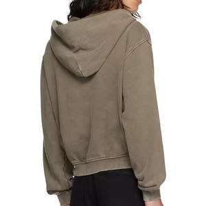 Sudaderas con Capucha para Mujer 100% Algodón al por Mayor, Anti-Pilling, Logotipo Personalizado Impreso en DTF, Ajuste Holgado, Antiarrugas, Transpirables - Product Image 4