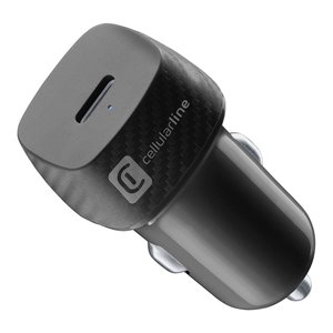 Cargador de Coche USB Tipo-C de 20W CBRUSBCPD20WK Negro, Adaptador para Encendedor de Cigarrillos - Product Image 1