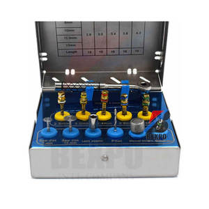 Kit d'extenseur d'os dentaire de qualité supérieure avec boîte autoclavable à cliquet Implants fraises perceuse Instruments de chirurgie - Product Image 3