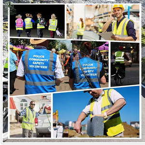 เสื้อกั๊กนิรภัยกันน้ำ ANSI Class 1 ดีไซน์ใหม่ ระบายอากาศได้ดี MOQ ต่ำ คุณภาพสูง รับสกรีนโลโก้ สินค้ามาใหม่ ขายออนไลน์ - Product Image 6