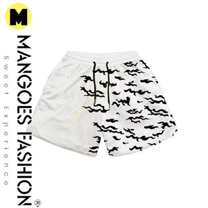 Pantalones Cortos de Playa Casuales de Verano para Hombre, de Secado Rápido, de Lona, para Gimnasio, Deportes, Actividades al Aire Libre, Cintura Elástica con Cordón - Product Image 3