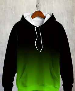 Sweat à capuche pour homme de qualité supérieure, ultra confortable et douillet, 100% coton, uni, teint et brodé avec impression numérique pour l'hiver - Product Image 1