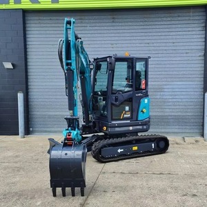 New Small Hydraulic Mini Excavator <b>Compact</b> Crawler Design High Maneuverability Briggs <b>Stratton</b> 40W Engine HAWE Hydraulics - Product Image 1