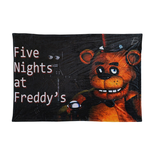 Coperta Termica Singola con Design del Film Five Nights at Freddy's in Pile Corallo per Uso Domestico - Product Image 2