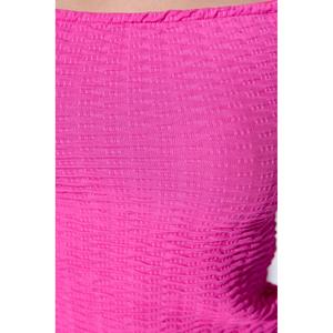 Chemise à épaules dénudées en tissu crêpe - Product Image 5