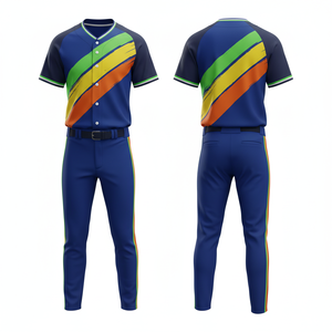 ชุดทีมเบสบอล 2026 แบบสั่งทำพิเศษ ผ้าตาข่ายระบายอากาศ น้ำหนักเบา สำหรับทุกเพศ คุณภาพสูง ขายส่ง - Product Image 3