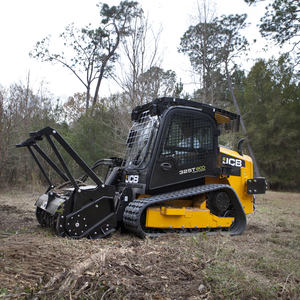 รถตักดินดีเซลแบบตีนตะขาบ JCB พร้อมอุปกรณ์ตัดไม้ซุงและบดตอไม้  ประสิทธิภาพสูงสำหรับการเคลียร์พื้นที่ - Product Image 5