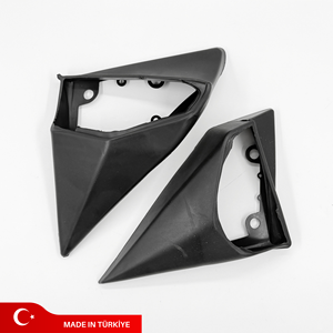 Nouvelle paire de joints de base de rétroviseur en caoutchouc LHD pour Mercedes-Benz W124 (OEM A1248107716) - Product Image 1