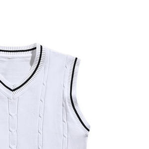 Suéteres sin mangas para hombre y mujer, superventas, fáciles de usar, de alta calidad, con todos los tamaños, colores y decoración de bordado, MOQ bajo - Product Image 6