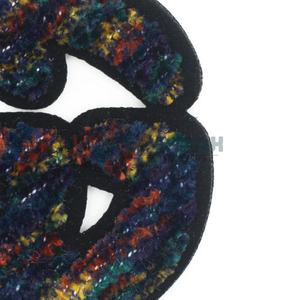 Nuevos parches de chenilla bordados personalizados Insignias de seguridad personalizadas OEM Parches de chenilla de tela hechos a medida de alta calidad OEM - Product Image 5