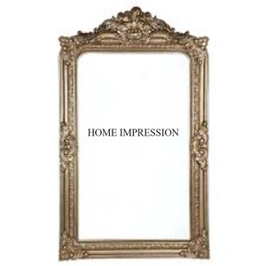 Art Créatif Moderne Luxueux Qualité Métal Fait Laiton Finition Antique Cadre Vintage Art Collection Sol Miroir Décor À La Maison - Product Image 5