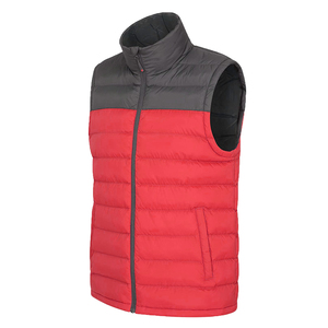 Chaleco acolchado de invierno personalizado para hombre, cálido, transpirable, ligero, de tela, estilo informal, Reversible, sin mangas, chaqueta acolchada - Product Image 2