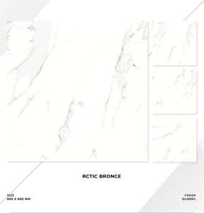 Carreaux de marbre Foshan 600x600mm Texture illimitée moderne brillant sol en marbre mur Wiles salon cuisine porcelaine carreaux de céramique - Product Image 2