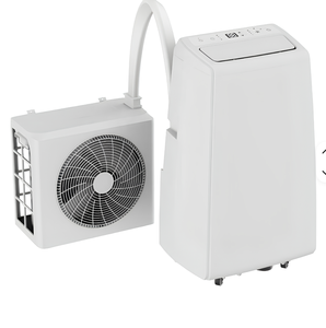 Climatiseur portable split à fréquence variable Midea 12000 BTU avec économie d'énergie et contrôle par application pour usage hôtelier en plastique - Product Image 1