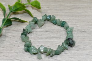 Green Aventurine Chips <b>Bracelet</b> for <b>Healing</b>, Casual Wear - Product Image 4