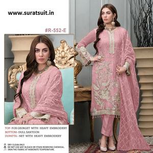 Traje de Salwar paquistaní de diseñador - Product Image 5